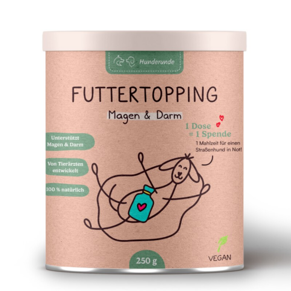 Hunderunde Futtertopping - Magen & Darm - Verdauung