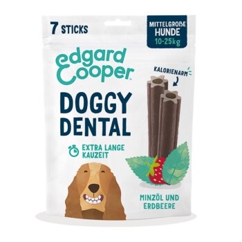 Edgard & Cooper Dental Sticks Erdbeere Minze M