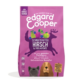 Edgard & Cooper Schmackhafter Hirsch & Freilaufente Adult 2