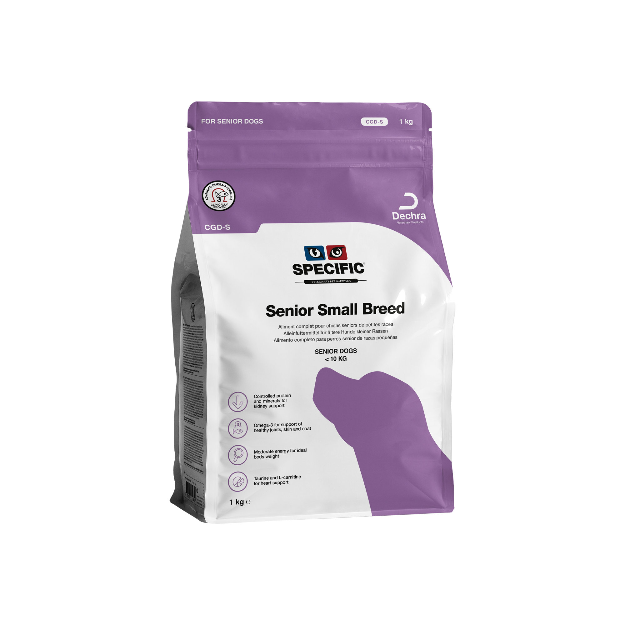 SPECIFIC Senior Small Breed CGD-S Hundefutter - 4 kg