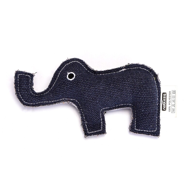 nobleza  - Plüschspielzeug Elefant blau