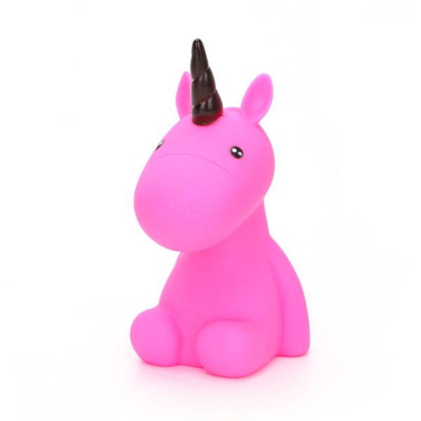 nobleza  - Hundespielzeug Einhorn Naturkautschuk pink