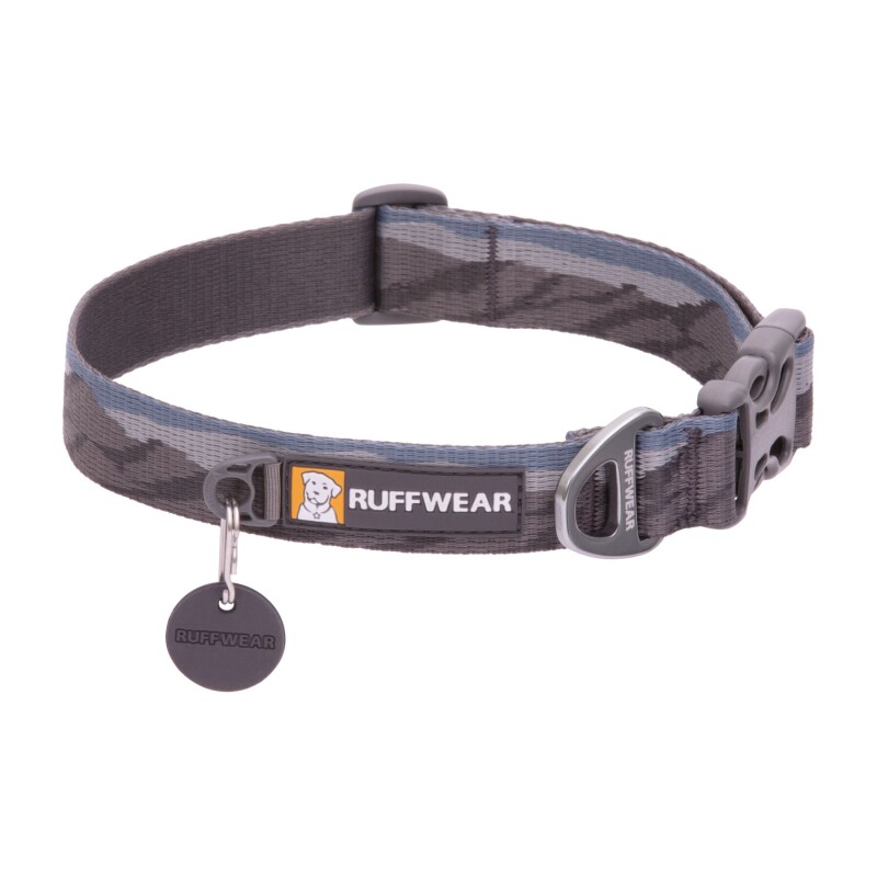 Ruffwear Flat Out™ Halsband grau/ grau M