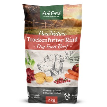 AniForte Trockenfutter Rind 2 kg