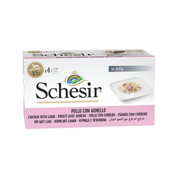 Schesir Multipack Adult 4x85g Huhn & Lamm