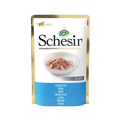 Schesir Nassfutter - Thunfisch mit Lachs - 20 x 85 g