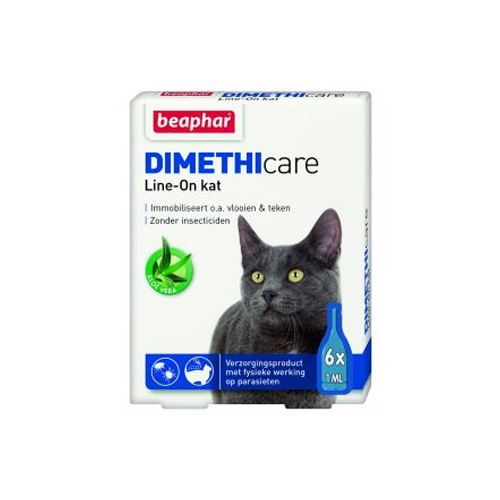 Beaphar DIMETHIcare Line-on Katze - 6 Pipetten