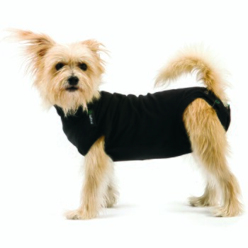 Trovet Hundebody Recovery Suit schwarz XXS