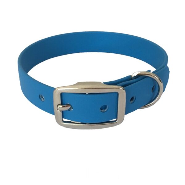 bio-leine 21-30cm HU Biothane Halsband hellblau 21 cm