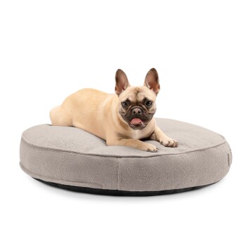 Freudentier kuscheliges Hundebett mit Memory Foam ⌀70cm