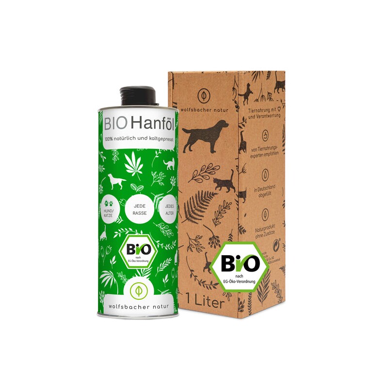 Wolfsbacher Natur Bio Hanföl 1 l