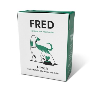 Fred & Felia FRED 10x390g Hirsch mit Kartoffeln & Steckrüben