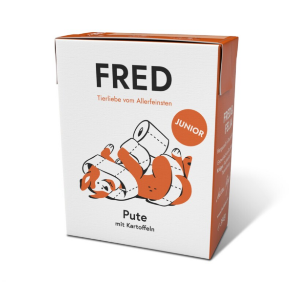 Fred & Felia FRED 10x390g JUNIOR Pute mit Kartoffeln