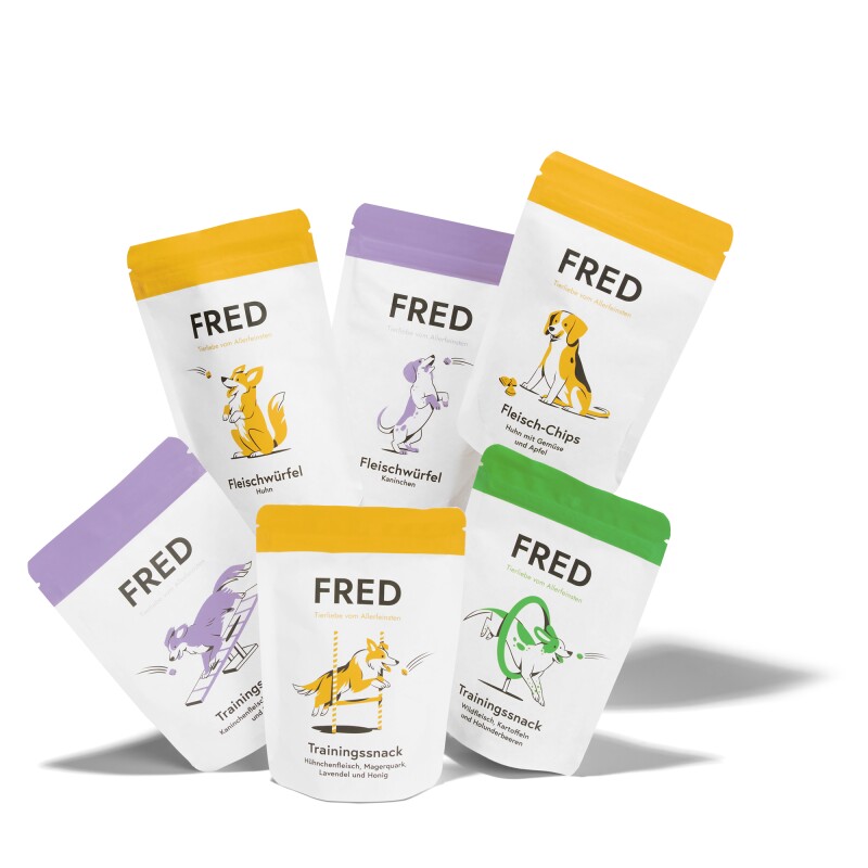 Fred & Felia FRED Leckerli 6er Set