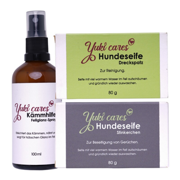 Yuki Cares Spa-Set für Hunde & Katzen