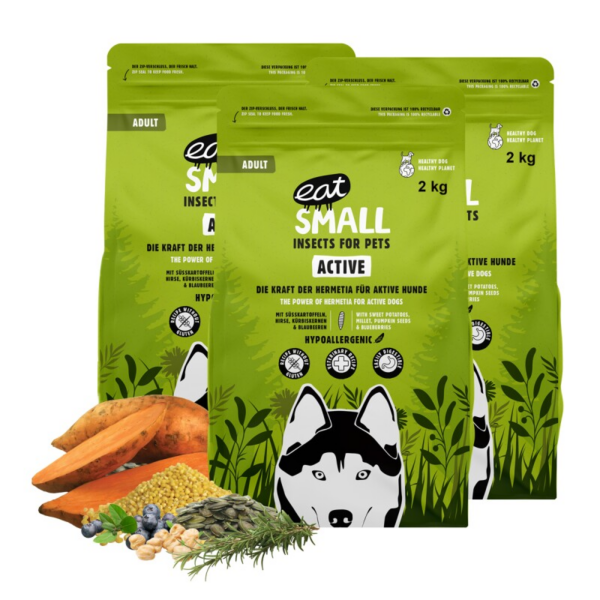 Eat Small Trockenfutter ACTIVE 3x2 kg