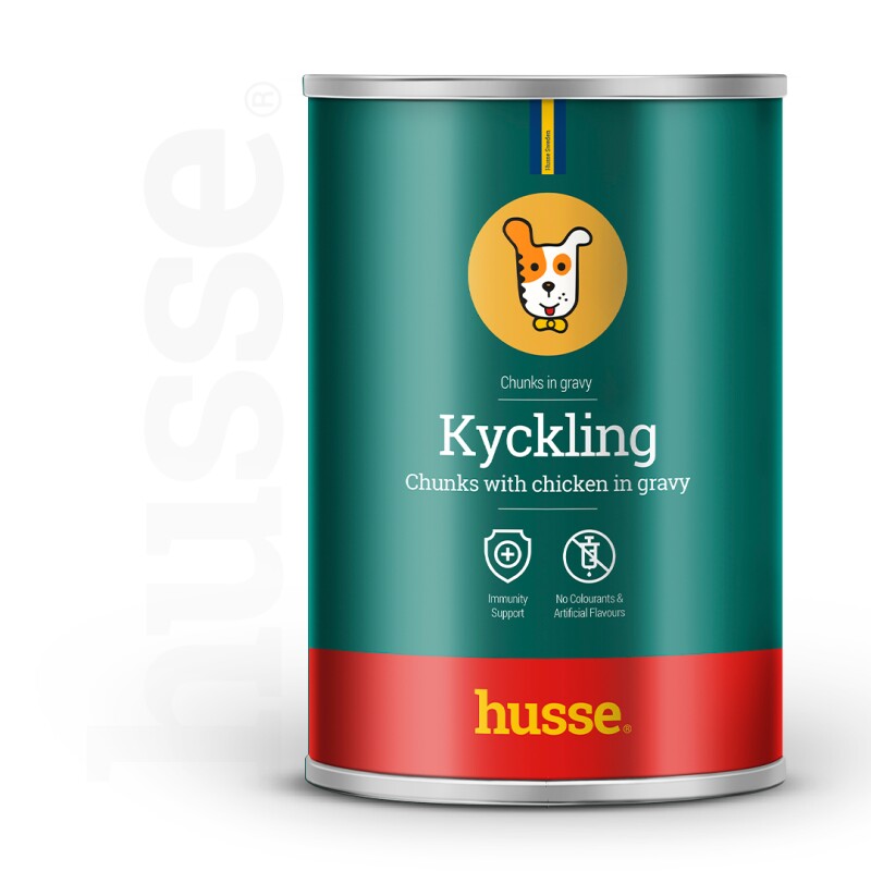 husse Kyckling Huhn in Soße