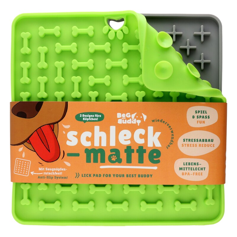 BeG Buddy [2-er] Leckmatte für Hunde / Katzen