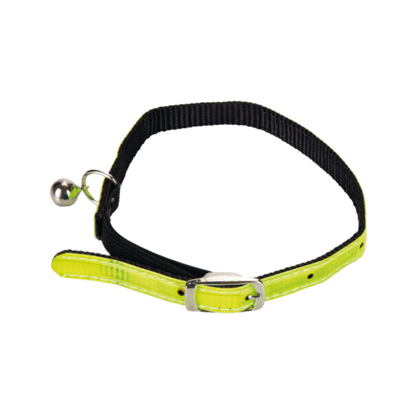 Beeztees Kattenhalsband Nylon - Schwarz