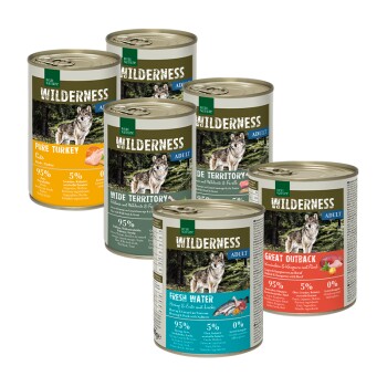 REAL NATURE Wilderness Adult 6x400 g Mixpaket 2