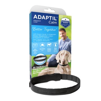 ADAPTIL Calm Halsband Anti Stress Erziehungshalsband M-L