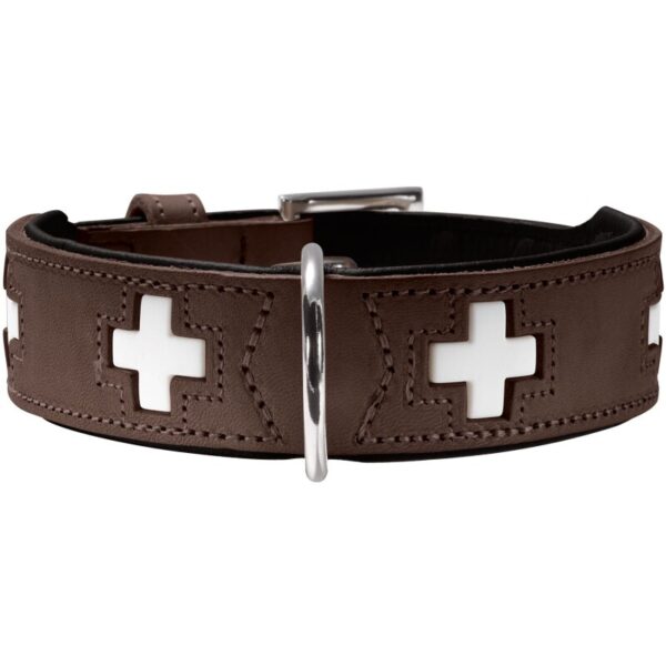 Hunter Halsband Swiss braun 50 cm