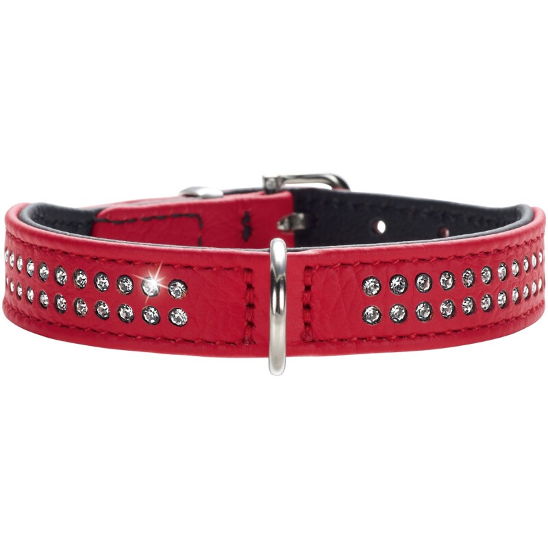 Hunter Halsband Diamond Petit rot 24 cm