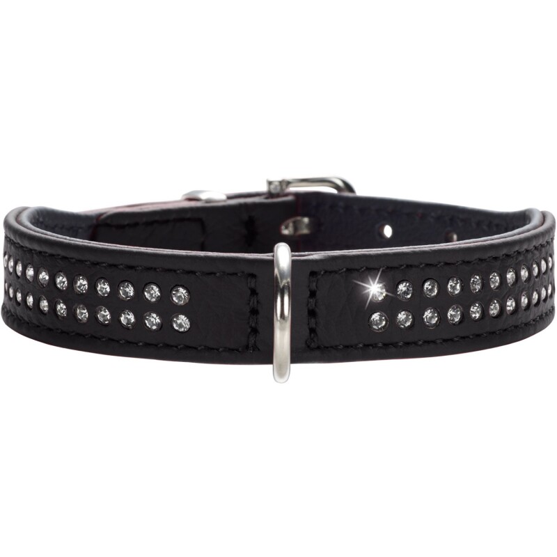 Hunter Halsband Diamond Petit schwarz 24 cm