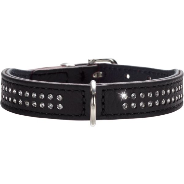 Hunter Halsband Diamond Petit schwarz 27 cm