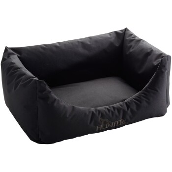 Hunter Hundesofa Gent Antibakteriell schwarz S