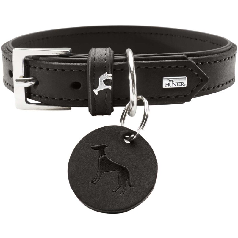 Hunter Halsband Larvik schwarz 50 cm