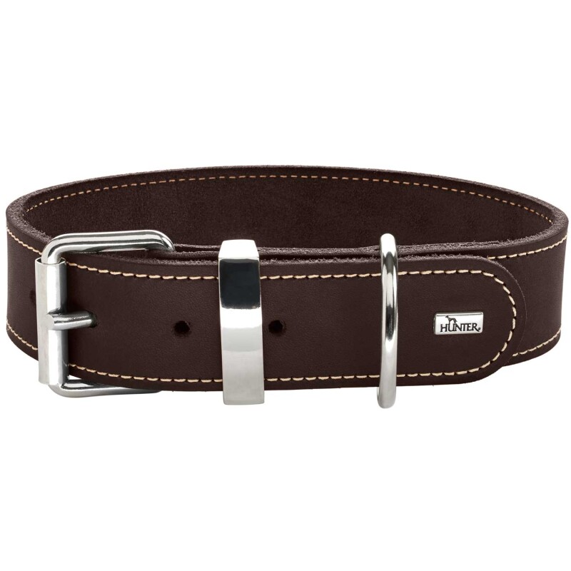 Hunter Halsband Aalborg Special dunkelbraun 30 cm