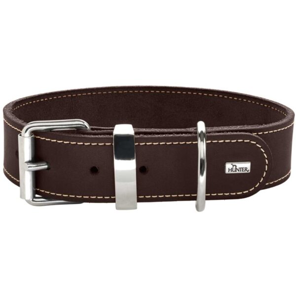 Hunter Halsband Aalborg Special dunkelbraun 35 cm