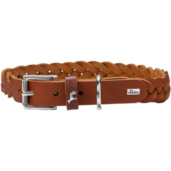 Hunter Halsband Solid Education Special cognac 45 cm