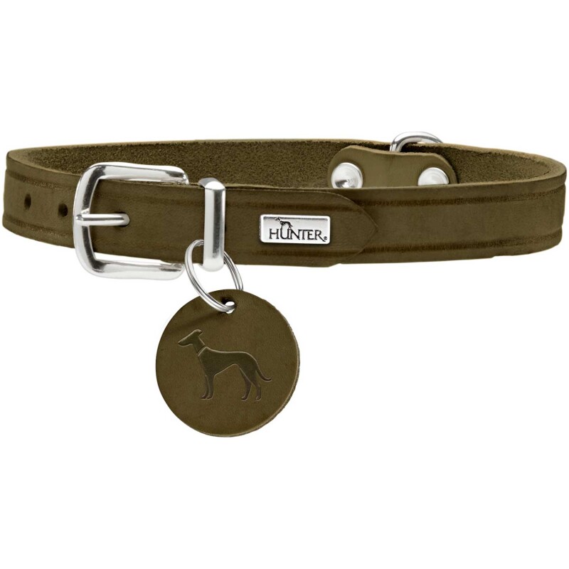 Hunter Halsband Aalborg oliv 32 cm