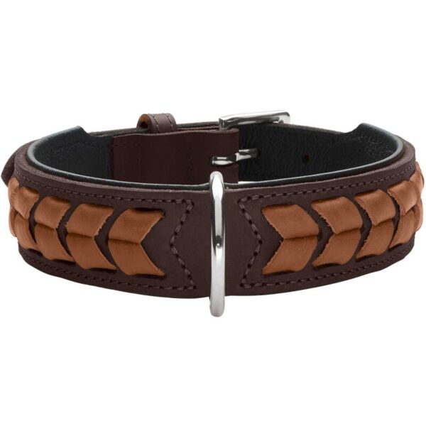 Hunter Halsband El Paso dunkelbraun 50 cm