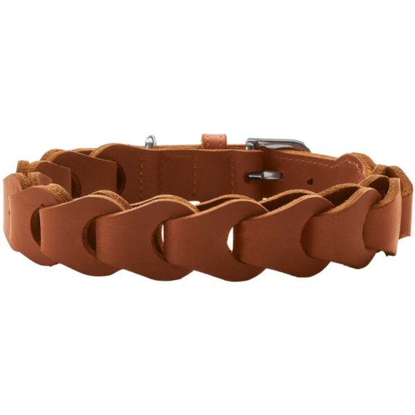 Hunter Halsband Solid Education Chain cognac 50 cm