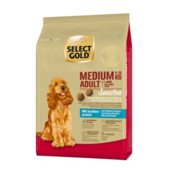 SELECT GOLD Sensitive Medium Adult Insekt 1 kg