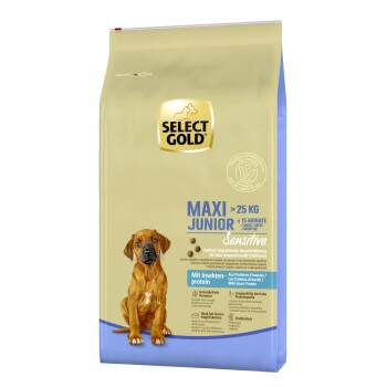 SELECT GOLD Sensitive Maxi Junior Insekt 12kg