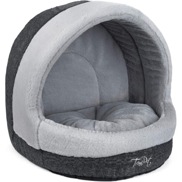 TrendPet LunaHome Kuschelhöhle grau S