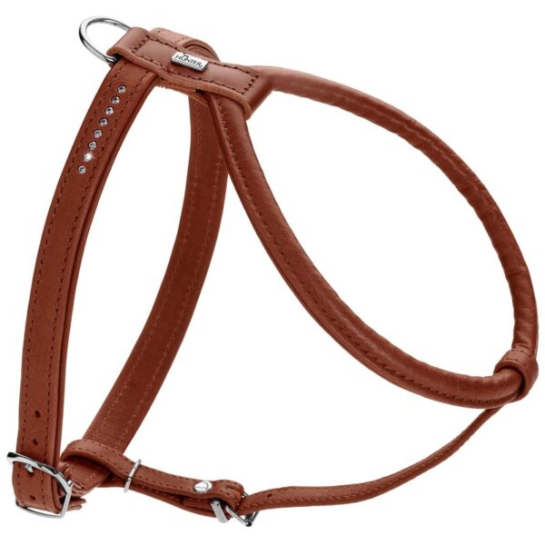 Hunter Geschirr Round & Soft Canadian Up cognac S-M