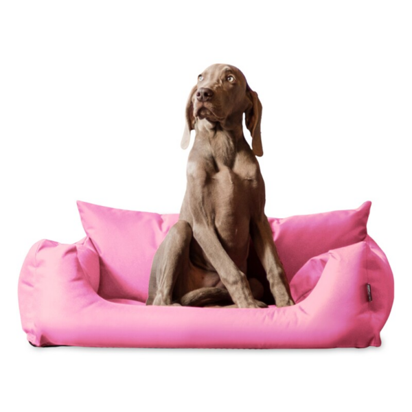 Tierlando NEMO Hundebett Hundesofa S M L Hundekorb Katzenbett 65 80 100cm rosa 65 cm