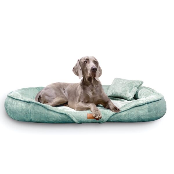 Tierlando ® XENIA - Orthopädisches Hundebett / Hundesofa mint 1