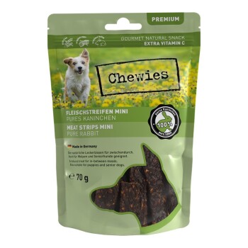 Chewies Fleischstreifen Kaninchen 70 g