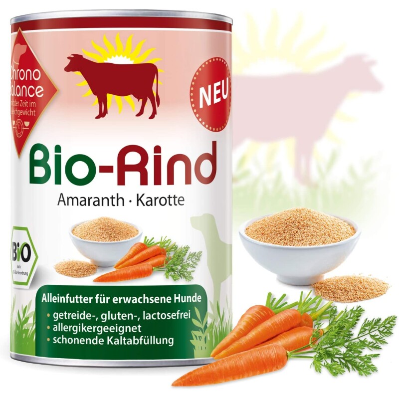 ChronoBalance Alleinfutter Rind mit Amaranth und Karotte 400 g