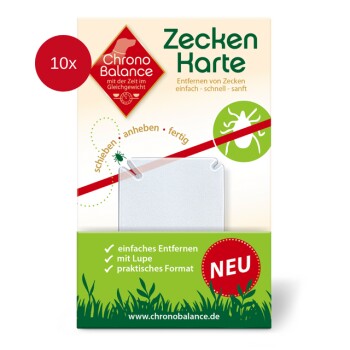 ChronoBalance Zeckenkarte zur Zeckenentfernung