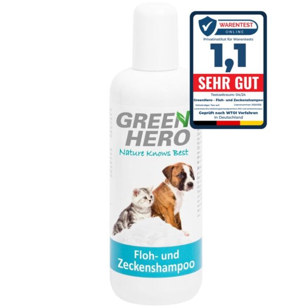 Greenhero Floh- und Zeckenshampoo