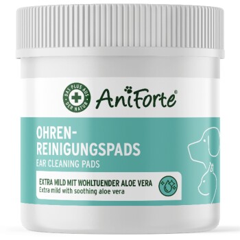 AniForte Ohren-Reinigungspads Ohrenpflege Pads 100 Stück