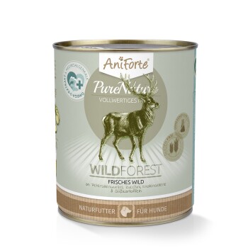 AniForte Nassfutter WildForest Wild mit Zucchini (6 x 400g) 4