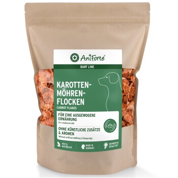 AniForte BARF- Line Karotten-Möhrenflocken 1kg